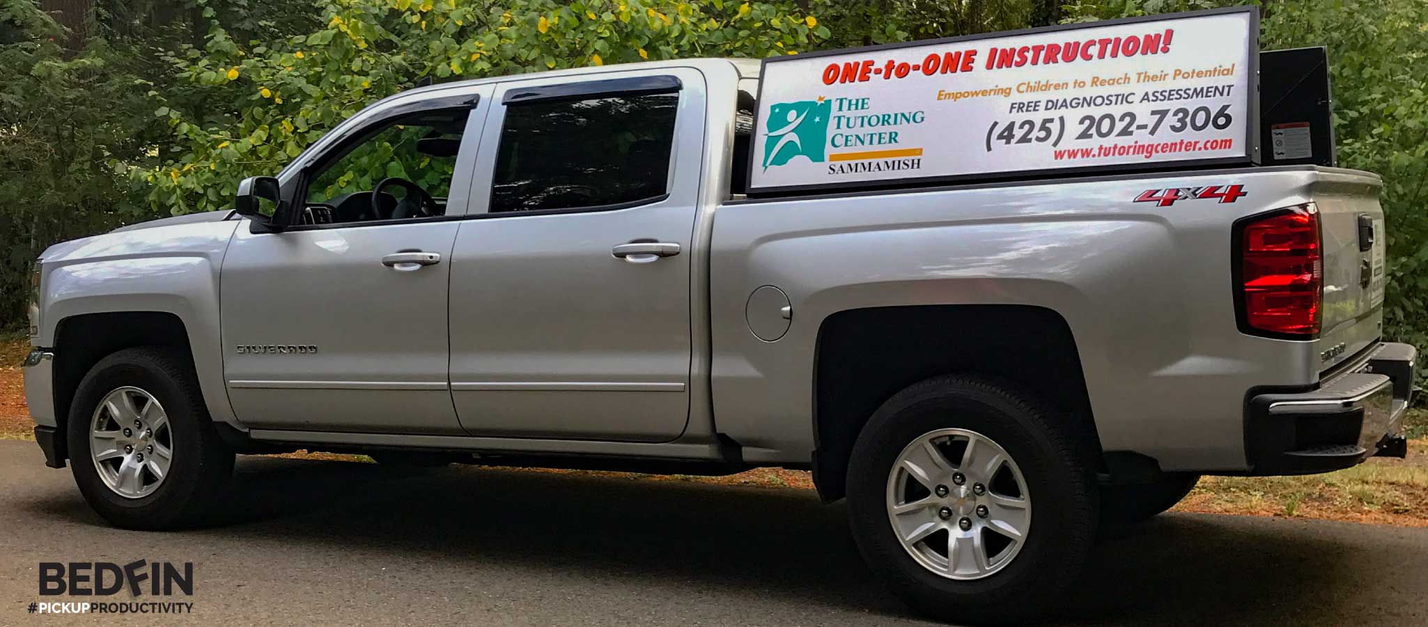 The Tutoring Center Truck with Advertising by Bedfin The Tutoring Center Truck with Advertising from Bedfin